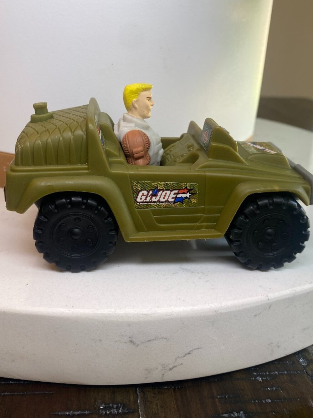 GI Joe Duke Off-Road Jeep 2004 McDonald's Happy Meal Toy #7 Hasbro Valor Venom